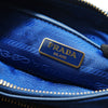 Secondhand Prada Blue Nylon Shoulder Bag