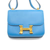 Secondhand Hermès Constance 24 Blue Zanzibar Bag