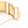 Secondhand Extraordinary French Gold Bracelet with Gem-Set Panels - '40s