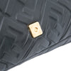 Fendi Large Zucca Embossed Leather Baguette Satchel Secondhand