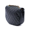 Chanel XL CC Quilted Lambskin Round Flap Secondhand