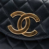 Secondhand Chanel XL CC Quilted Lambskin Round Flap