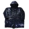 DSQUARED2 Glossy Navy Puffer Jacket, Size 48 Secondhand