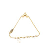Louis Vuitton Gold Plated Essential V Bracelet Secondhand