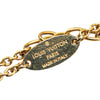 Louis Vuitton Gold Plated Essential V Bracelet Secondhand