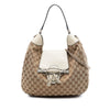 Gucci Medium GG Canvas Emily Flap Satchel Secondhand