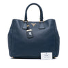 Prada Vitello Daino Open Convertible Tote Secondhand