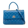 Secondhand Chanel Medium Lambskin Trendy CC Top Handle Bag