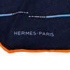 Hermès Unplugged Fringed Cashmere Silk Scarf 90 Secondhand