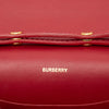 Burberry House Check Trimmed Leather Flap Crossbody Secondhand