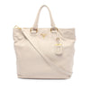 Secondhand Prada Vitello Daino Open Convertible Tote