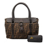 Fendi Mini Zucca Canvas Selleria Linda Secondhand