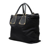 Prada Saffiano Trimmed Tessuto Satchel Secondhand