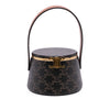 Celine Triomphe Coated Canvas Triomphe Nina Minaudiere Bag Secondhand