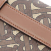 Burberry TB Monogram Coated Canvas Clutch Secondhand