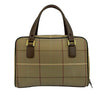 Burberry Vintage Check Canvas Handbag Secondhand