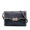 Valentino Medium Pebbled Calfskin Rockstud Flip Lock Crossbody Secondhand