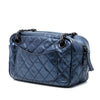 Chanel Small Metallic Quilted Aged Calfskin Reissue Camera Bag Secondhand