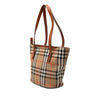 Burberry Haymarket Check Canvas Tote Secondhand