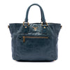 Prada Vitello Shine Front Pocket Convertible Tote Secondhand
