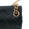 Chanel Medium Quilted Calfskin Triple Stitched Flap Secondhand