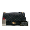 Chanel Medium Quilted Calfskin Triple Stitched Flap Secondhand