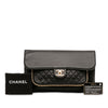 Chanel Quilted Lambskin CC Unchained Flap Clutch Secondhand