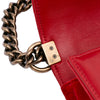 Chanel Old Medium Quilted Tweed and Velvet Boy Flap Secondhand