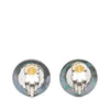 Chanel CC Faux Pearl Strass Clip On Earrings Secondhand