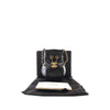 Chanel CC Shiny Lambskin Quilted Drawstring Clutch with Chain Secondhand