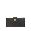Bvlgari Leather Doppio Tondo Bifold Long Wallet Secondhand