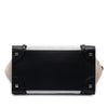 Celine Mini Canvas and Suede Tricolor Luggage Tote Secondhand