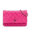 Chanel CC Caviar Wallet on Chain Secondhand