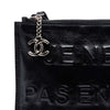 Chanel Distressed Calfskin Je Ne Suis Pas En Solde Clutch Secondhand