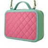 Secondhand Chanel Medium Tricolor Caviar CC Filigree Vanity Case
