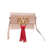 Valentino Leather VRing Clutch Secondhand