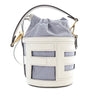 Fendi Mini Nylon Vitello King Logo Step Out Bag Secondhand