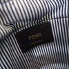 Fendi Mini Nylon Vitello King Logo Step Out Bag Secondhand