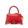 Secondhand Balenciaga Small Leather Hourglass Top Handle Bag