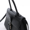 Delvaux Brillant MM Leather 2Way Handbag in Black Secondhand