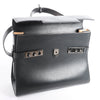 Delvaux Tempête GM Leather 2Way Handbag in Black Secondhand