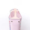 Delvaux Tempête GM Vinyl & Rubber 2Way Handbag in Pink Secondhand