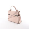 Secondhand Delvaux Tempête MM Leather 2Way Handbag in Pink