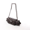 Diesel Scrunch-D Leather Shoulder Bag in Burgundy Secondhand