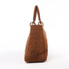 Dior Lady Dior Cannage Nylon Handbag in Brown Secondhand