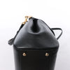Dolce & Gabbana Sicily Dauphine Leather Handbag in Black Secondhand