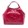 Gucci Small Patent Soho Satchel Secondhand