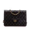Chanel Medium CC Quilted Lambskin Half Single Flap Secondhand