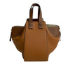 LOEWE Small Bicolor Leather Hammock Satchel Secondhand