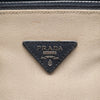 Prada Canvas and Suede Twin Pocket Double Handle Satchel Secondhand